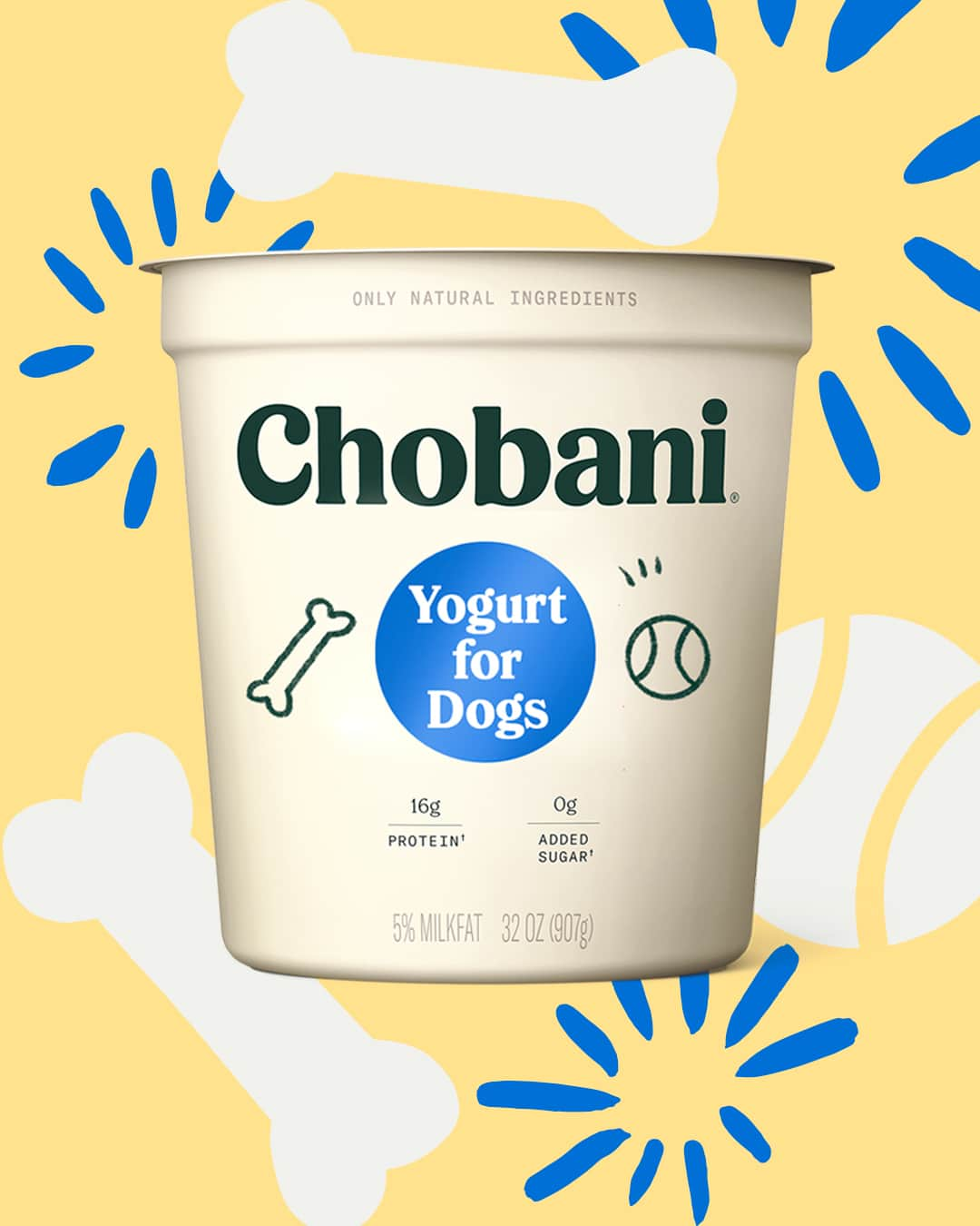 Chobaniさんのインスタグラム写真 - (ChobaniInstagram)「Woof! Coming soon 👀 #aprilfools」4月1日 21時10分 - chobani