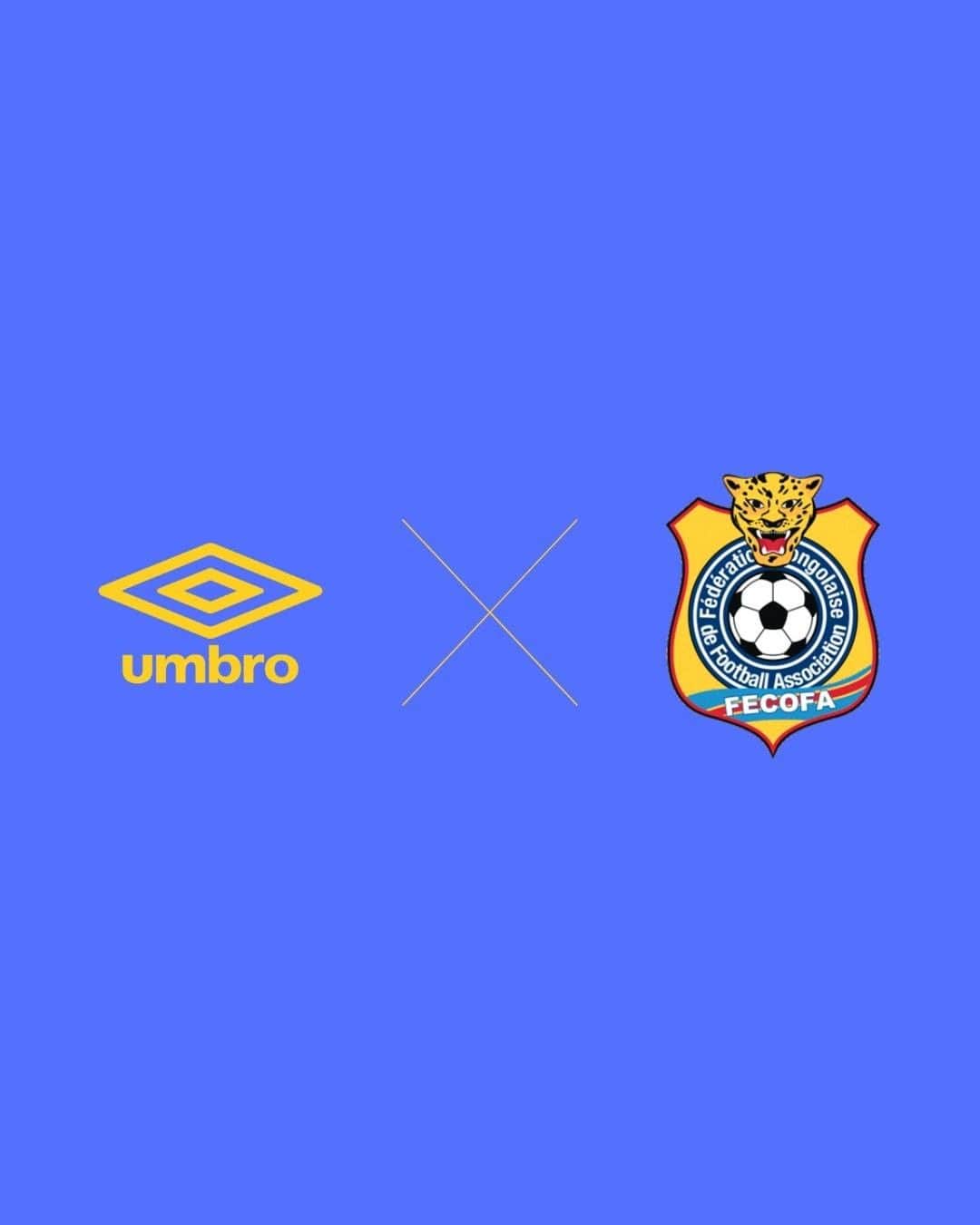UMBROのインスタグラム：「We are proud to welcome @fecofadrc to the 💎💎 family 🇨🇩.  #umbro #fecofa #thisisourgame #football」