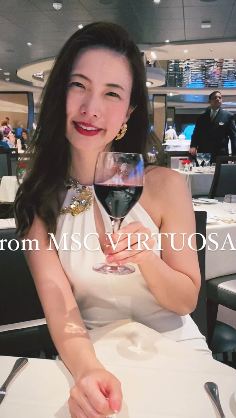 工藤沙織のインスタグラム：「MSC VIRTUOSA船内案内🤍💙 introduction of MSC VIRTUOSA🚢  #クルーズ旅行 #cruise #cruiselife  #cruisetravel #クルーズ好きな人と繋がりたい  #mscビルトゥオーサ #オールインクルーシブ #ヨーロッパ旅行」