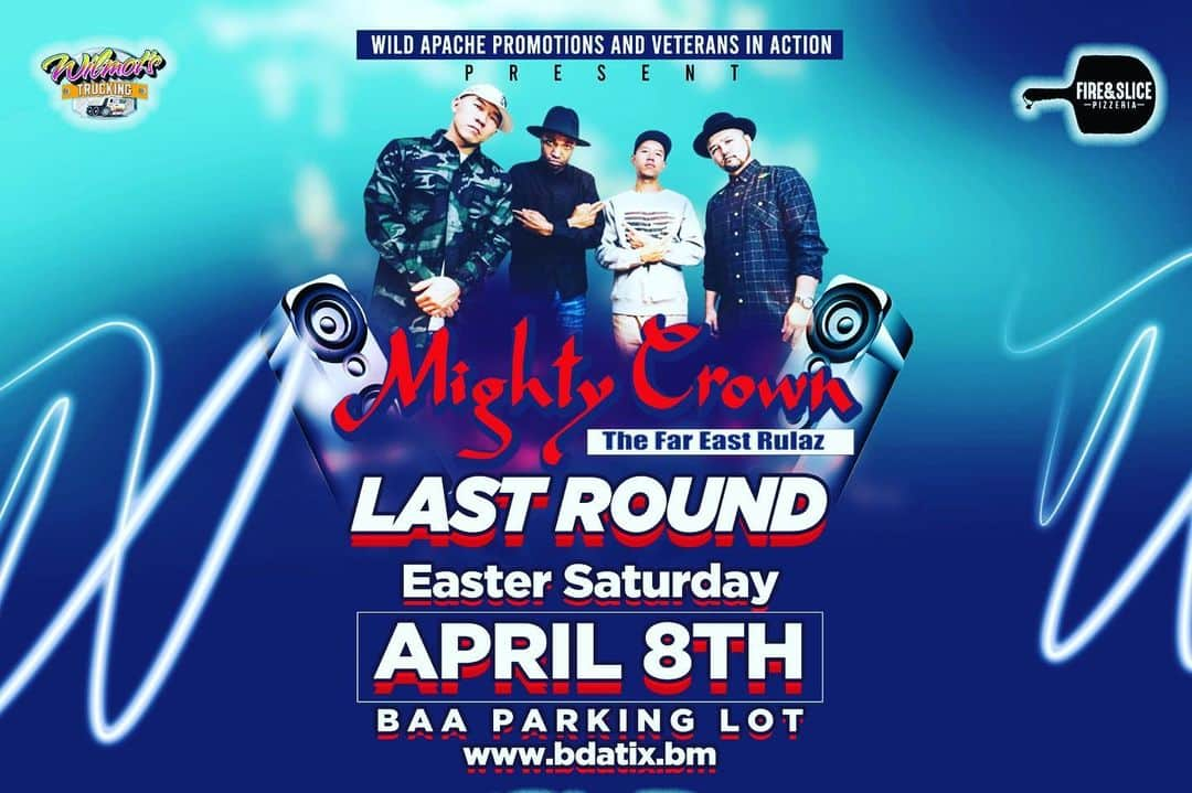 mastasimonさんのインスタグラム写真 - (mastasimonInstagram)「Bermuda 🇧🇲 Get Ready for the last  Mighty Crown Show ! April 8th !   来週末は久々そして最後にバミューダでプレーします！ #mightycrown #finalseason」4月1日 21時35分 - mastasimon