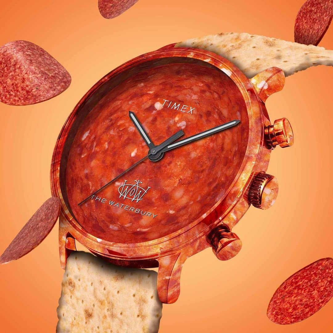 タイメックスさんのインスタグラム写真 - (タイメックスInstagram)「“Takes a licking...” wasn't just a slogan.  Introducing another first for Timex: the world's only fully flavored watches—with flavors so bold, you can taste them through your screen. 🍉🍇🍕  Treat yourself to a sweeter sense of time. Check them out via link in bio.  #timex #newwatch #watchfam #watchlovers #watchcollection」4月1日 21時59分 - timex