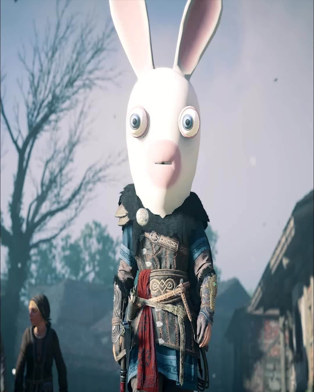 アサシン クリードのインスタグラム：「...Does this helmet make my head look big? 👀 #AssassinsCreed」
