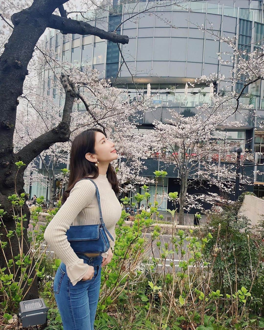 亜里沙のインスタグラム：「好久不見 日本的春天🌸 4年ぶりの日本の春にきゅんきゅんしております。 全部ZARAです🫶🏻」