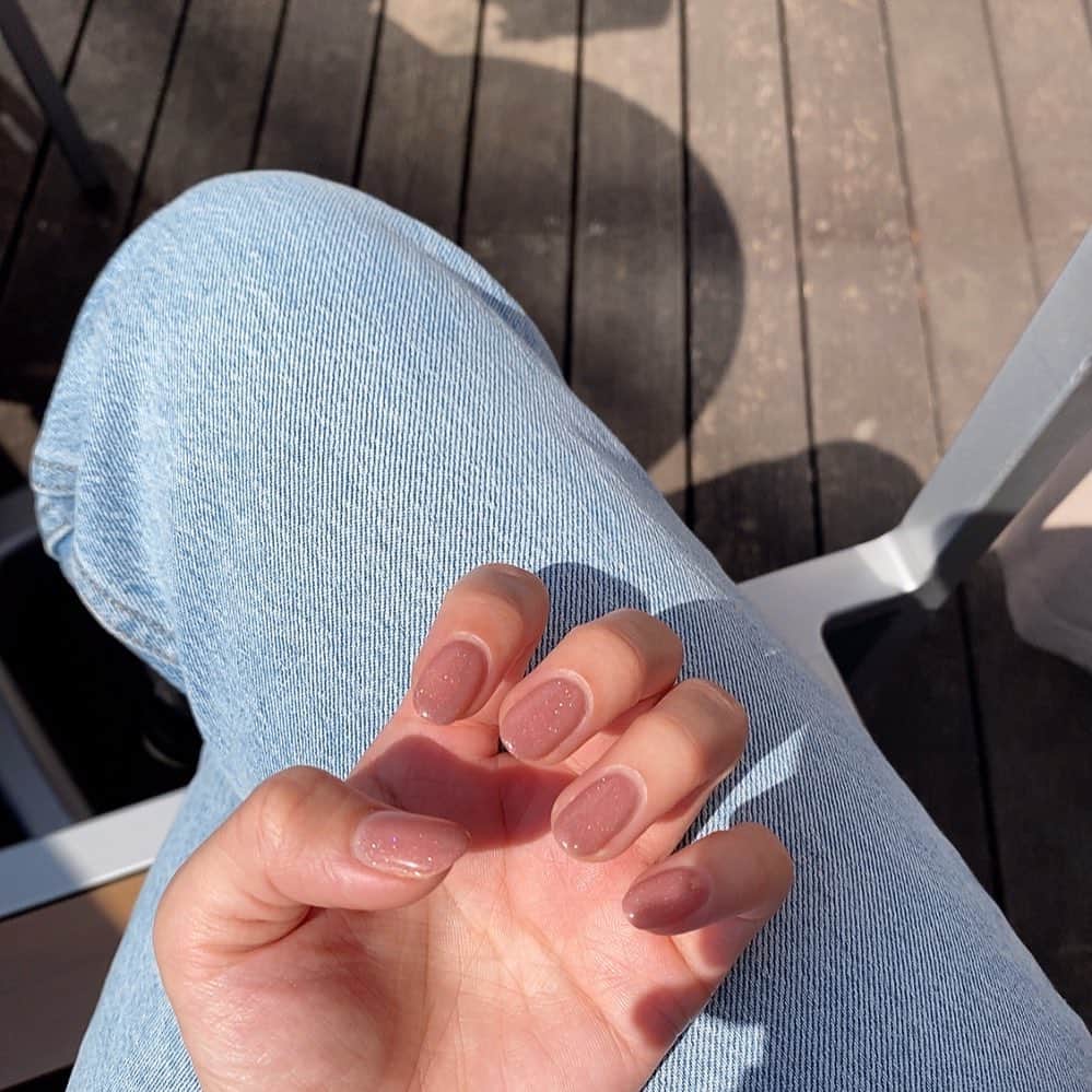 のインスタグラム：「new nail🌸  #spring#nails#pink #春ネイル」
