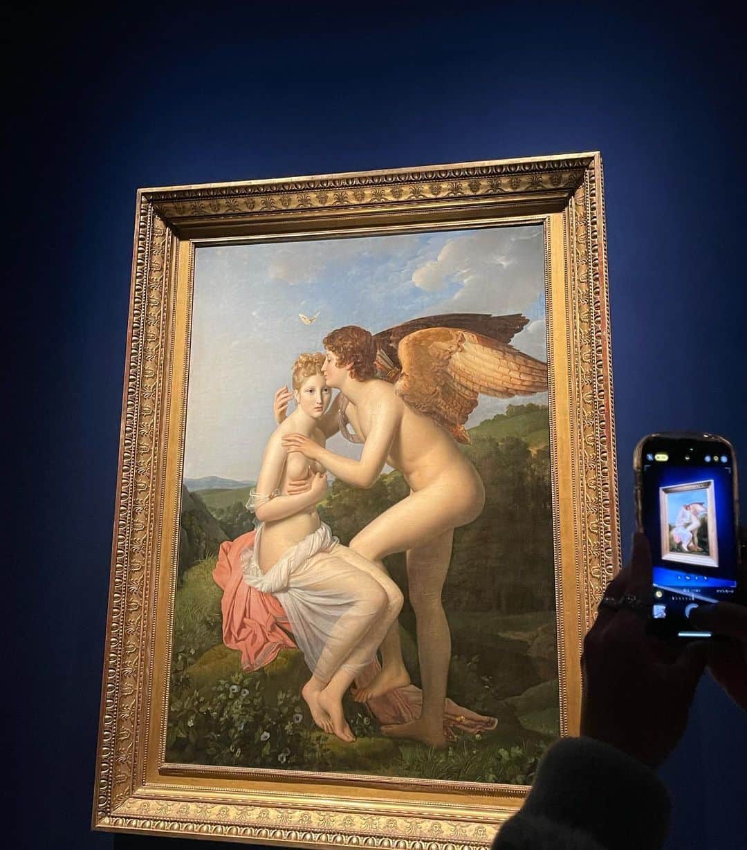 川谷花音のインスタグラム：「愛は色々だね〜 #louvre #ルーブル美術館展 #ルーブル美術館」