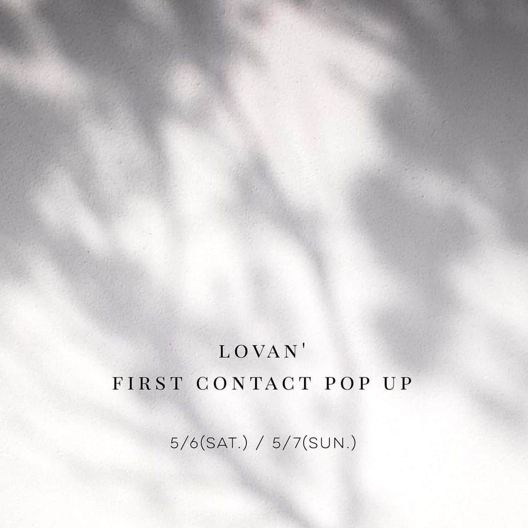 chiharuのインスタグラム：「いつもLOVAN'をご愛顧いただき、 ありがとうございます。  今回初となるPOPUP Storeを開催する事が決定いたしました。  少し時間がかかってしまいましたが、皆様とお会いできる機会がつくれた事、とても嬉しいです☺️  そして、この様な素敵な機会がつくれたのも、いつもInstagramを見て下さっている皆様のおかげです。  予約制のお時間もございますが、 皆様とお会いできるのを楽しみにしております♡」