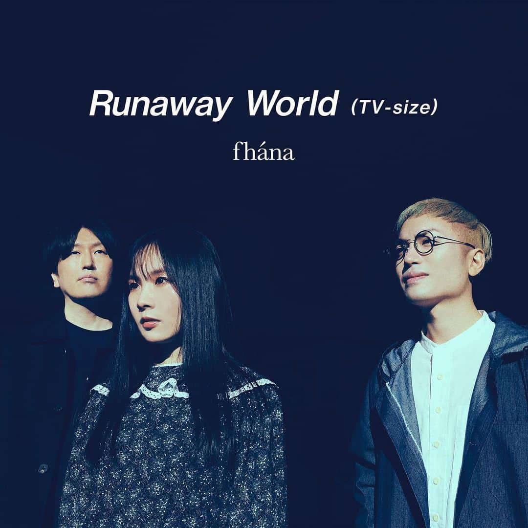 towanaのインスタグラム：「TVサイズ配信スタート✨  TVアニメ「逃走中 グレートミッション」OPテーマ fhána「Runaway World」  🪐 TVアニメ「逃走中 グレートミッション」 フジテレビ他にて2023年4月2日より毎週日曜朝9時放送中  #アニメ逃走中 #逃走中gm #逃走中」
