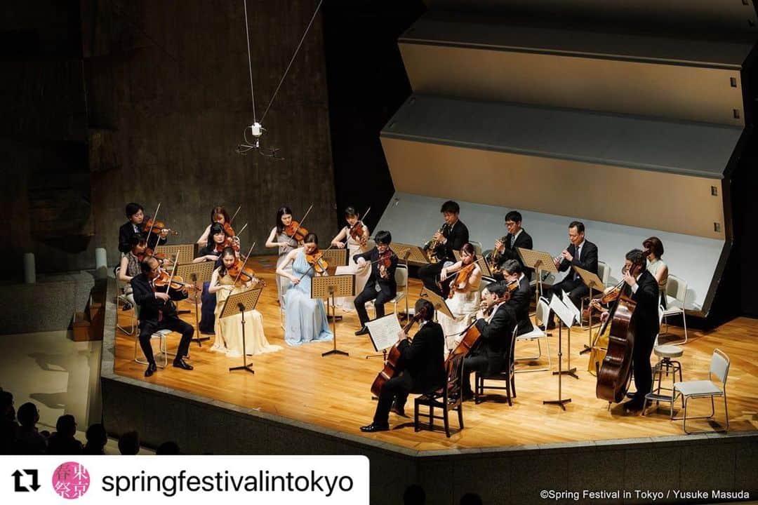 枝並千花さんのインスタグラム写真 - (枝並千花Instagram)「今年も、東京・春・音楽祭チェンバーオーケストラ公演に出演いたしました。 オールモーツァルトプログラム♫ 堀先生はじめ、素晴らしいメンバーの皆様と今年もご一緒させて頂きました。 ありがとうございました。 #東京春音楽祭 #東京文化会館」4月2日 2時05分 - chikaedanami