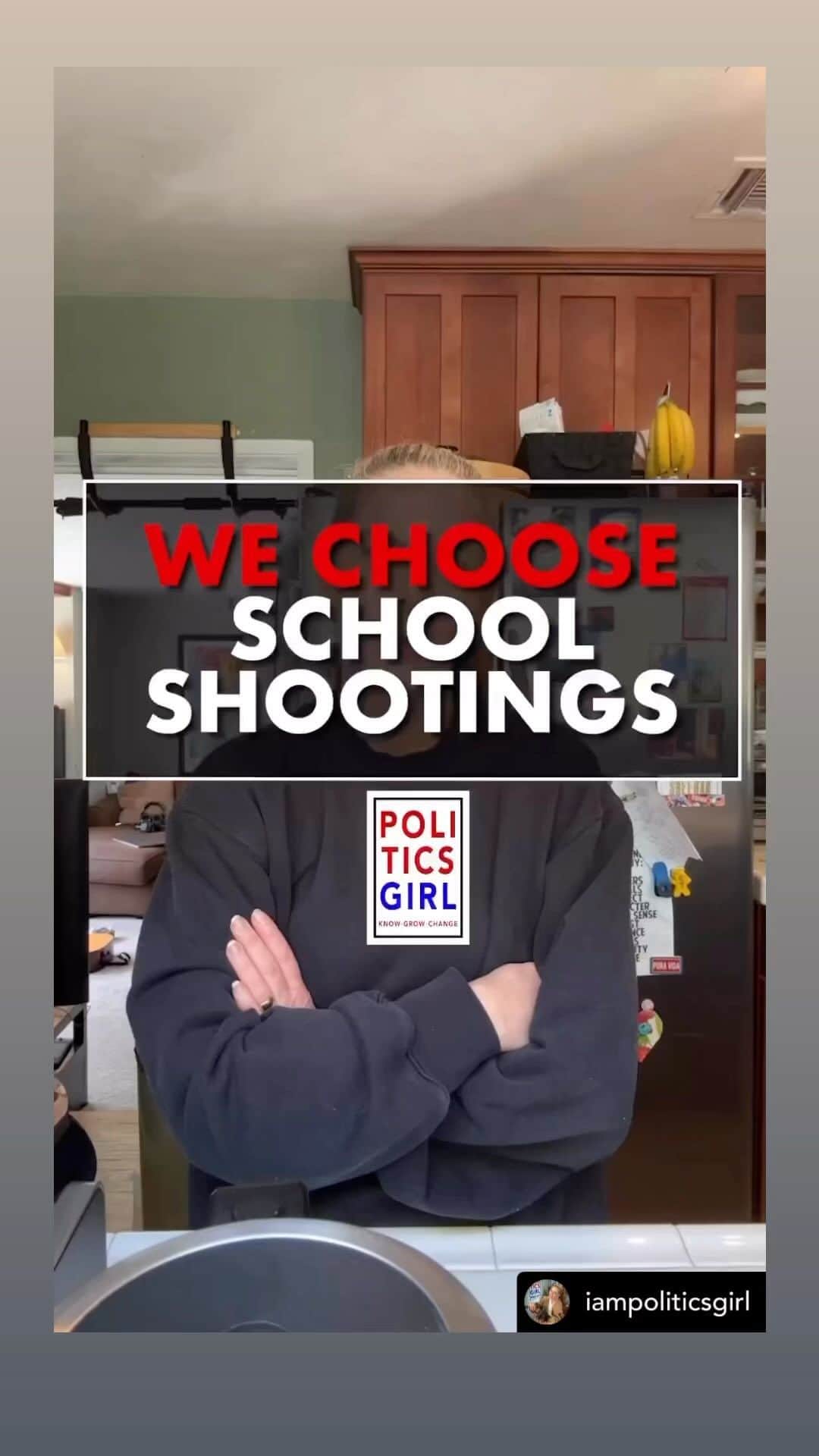ジェリー・ライアンのインスタグラム：「AAAALLLLLLLL OF THIS. And please know that if you come in my comments at this point with any pro-gun bullshit, it is an instant block.」