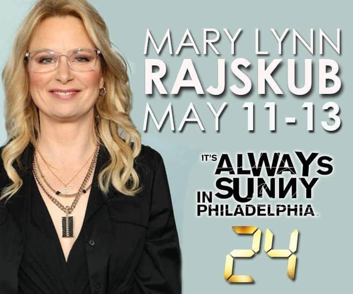 メアリー・リン・ライスカブのインスタグラム：「Actress and comedian Mary Lynn Rajskub is coming back to Side Splitters Comedy Club! Get tickets at SIDESPLITTERSCOMEDY.COM.」