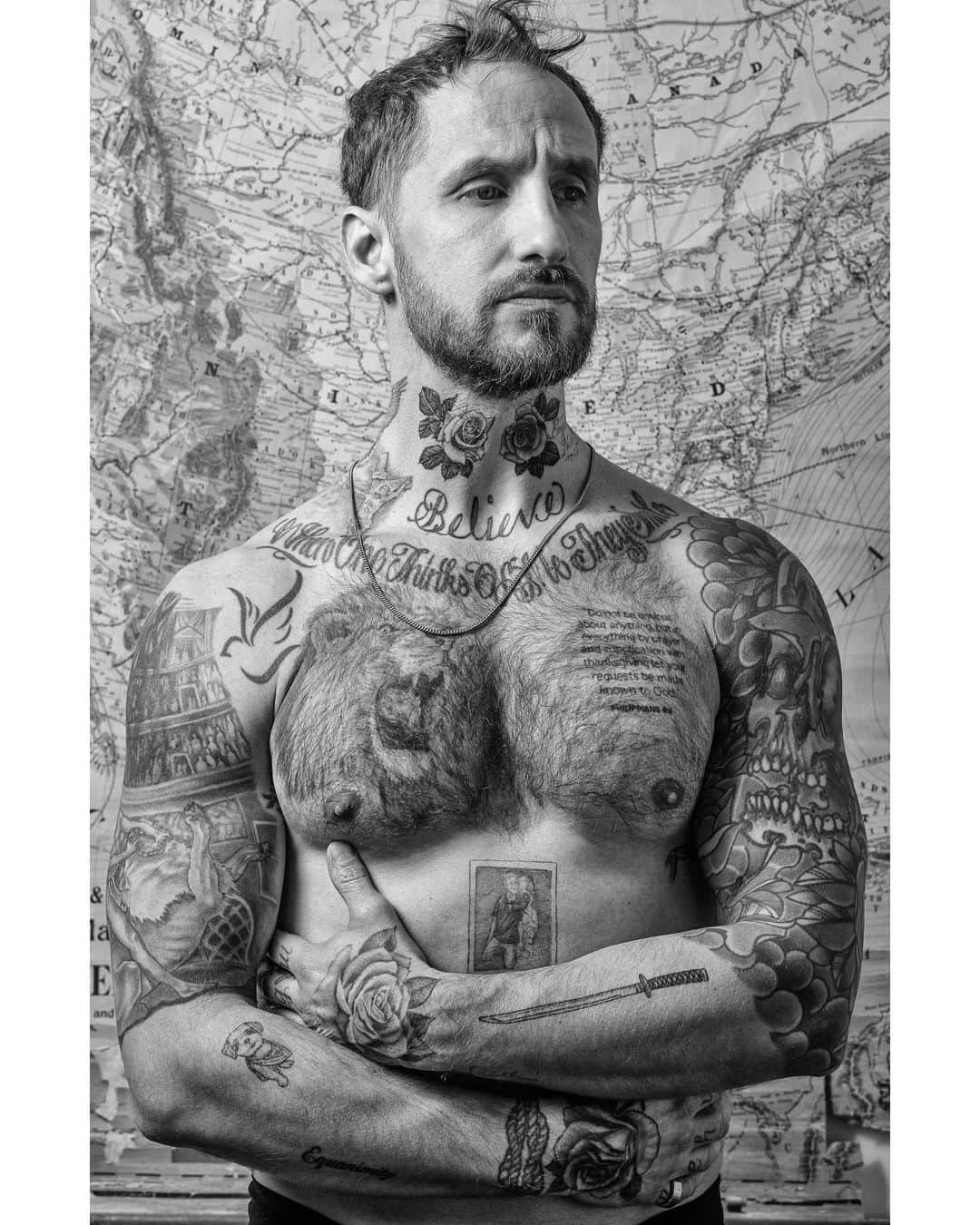 のインスタグラム：「Michael Berry #leica #portrait」