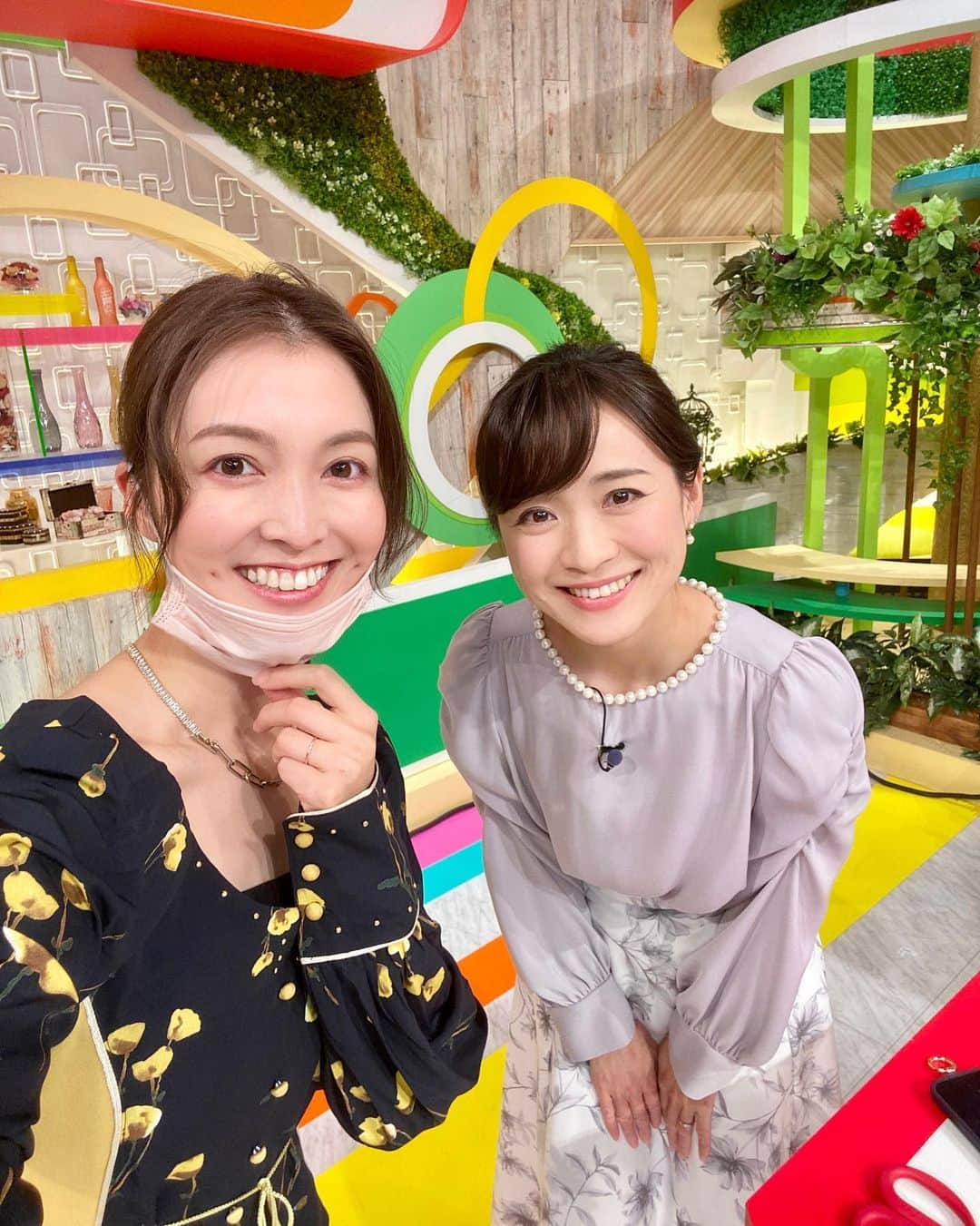 のインスタグラム：「#東建ホームメイトカップ  今平周吾選手が見事トータル20アンダーで優勝されました！本当におめでとうございます！ご覧くださった方々、現地でお声がけくださった方々、ありがとうございました！ ㅤㅤㅤㅤㅤㅤㅤㅤㅤㅤㅤㅤㅤ 明日からは #よじごじDays でお世話になります。 私は月曜日を薬丸裕英さんと、 火曜日を上地雄輔さんと、 金曜日を石塚英彦さんと ご一緒させていただく予定です。  これまで3曜日を担当していた冨田アナウンサーの日にも見学に行ったのに写真を撮り損ねました🤣  水曜日の長野博さん&狩野恵里アナウンサー、木曜日の小泉孝太郎さん&繁田美貴アナウンサーとともに、一週間を通してわくわく楽しくて、ホッと落ち着ける番組にできるようにがんばります🌸  これからもよろしくお願いいたします🥰」