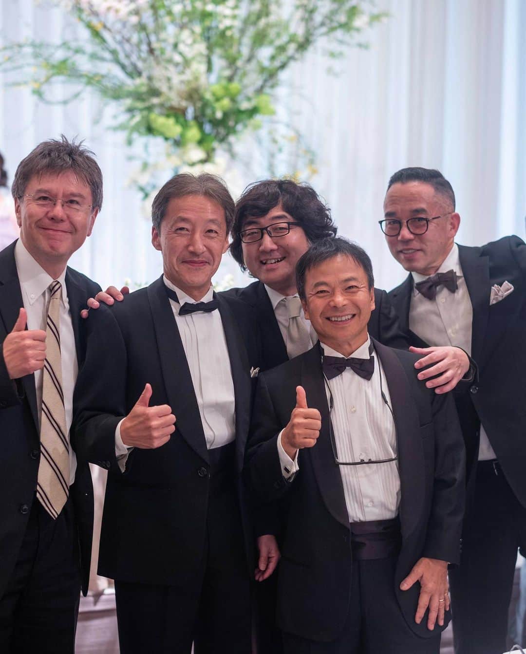 森川亮のインスタグラム：「茂木さん素敵な披露宴でした。おめでとうございます㊗️」