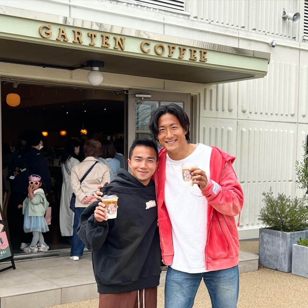 都倉賢のインスタグラム：「ไม่ได้เจอกันนานเลยนะน้องชายที่น่ารัก🇹🇭  お久しぶり可愛い後輩🇯🇵」
