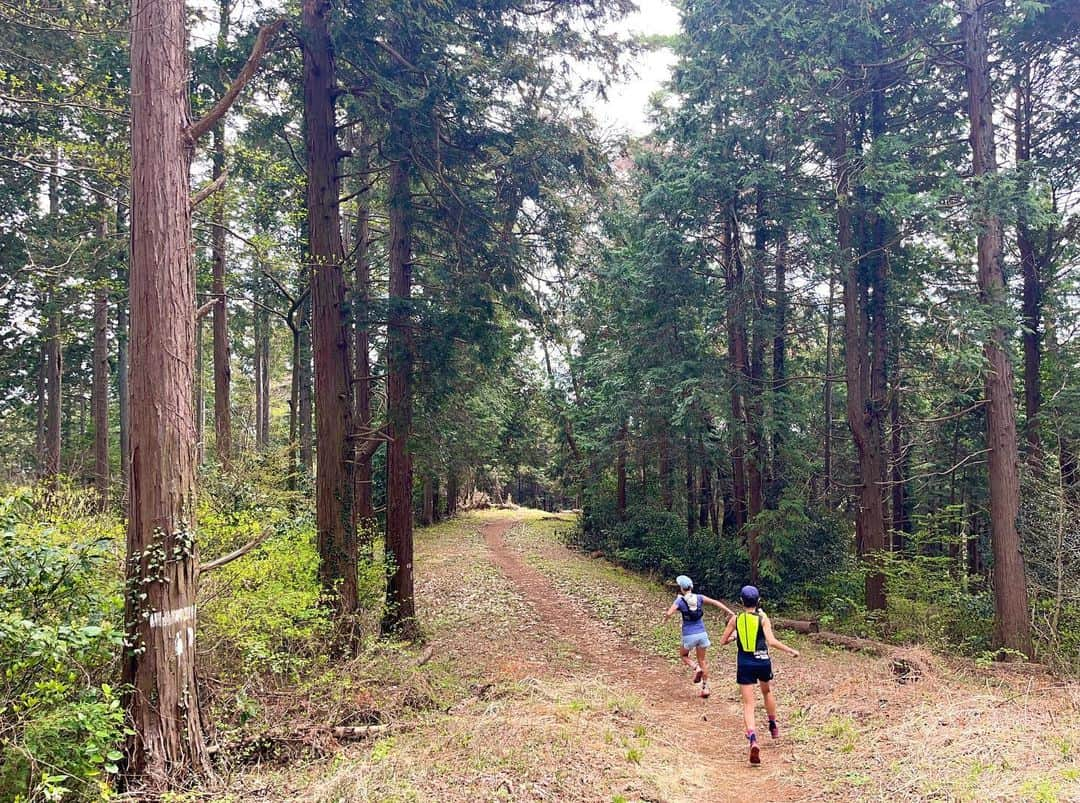 福島和可菜さんのインスタグラム写真 - (福島和可菜Instagram)「TRAILー🌳🌳🌳  最高です☀️☀️☀️  2枚目の写真、舞ちゃん浮いとるー🤣  やっぱ走るって楽しい😆  #浮遊少女 #in #TRAIL #Love #running #最高です #sports #outdoor #smile #山 #mountain #トレラン #走る #runandbeer #福島姉妹 #sister #姉妹 #ロード #ありがとう #タンクトップ #🏃‍♂️ #🏃‍♀️ #⛰ #☀️ #✨ #❤️ #💖 #🍺 #🌳 #👟」4月2日 13時50分 - fukushimawakana