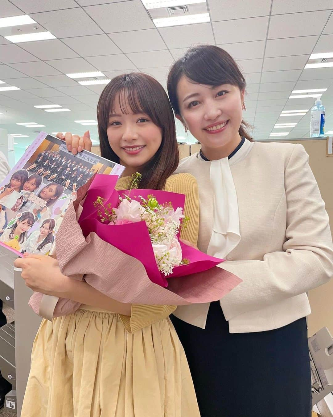 相内優香のインスタグラム：「様々な才能があって頑張り屋さんな可愛い可愛い「かすみん」こと森香澄アナウンサー。大好きな（推しの）かすみんが新たな夢に向かって力強く歩んでいくこと、心から応援しています！✨  #森香澄 #かすみん #かしゅみん #新たな旅立ちへ」