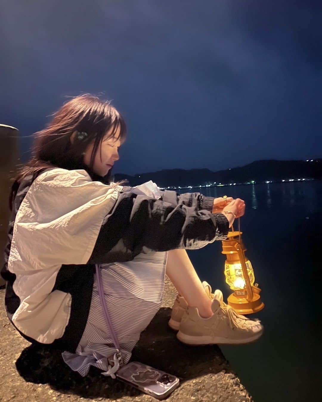 来栖りんのインスタグラム：「海散歩」