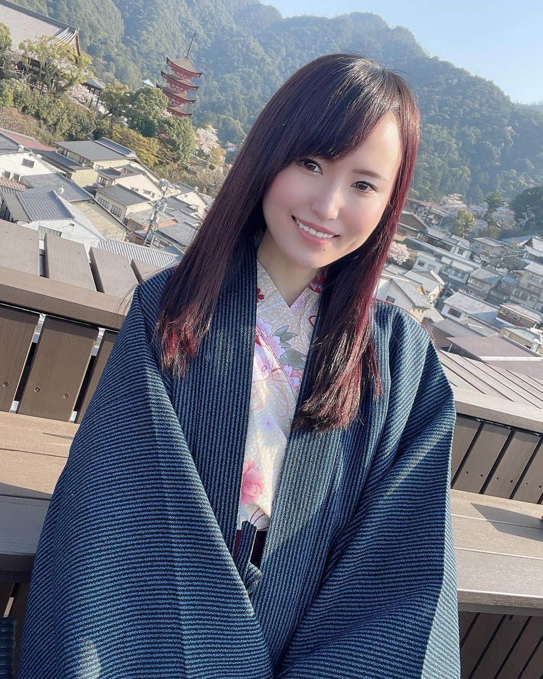 柏木葵のインスタグラム：「宮島の温泉に泊まってきました お肌スベスベになったよｳﾚｼｲ  #広島 #宮島 #錦水館」