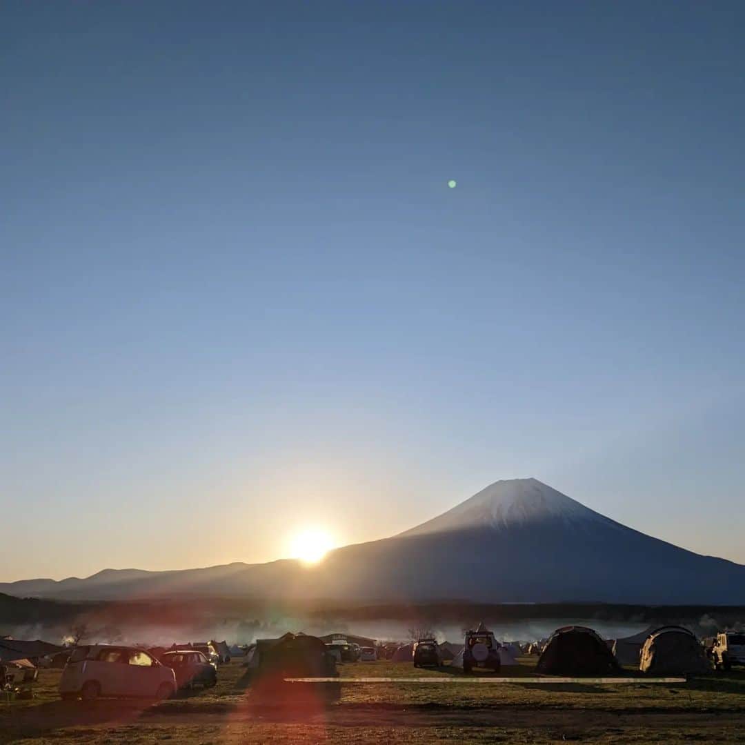 為末大のインスタグラム：「Good morning at Mt Fuji」