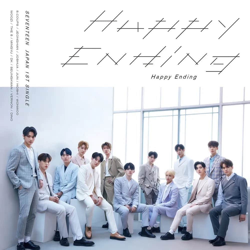 ウジのインスタグラム：「Happy Ending  1. Happy Ending 작사 작곡 2. Oh My! (Japanese Version) 작사 작곡 3. Healing (Japanese Version) 작사 작곡」