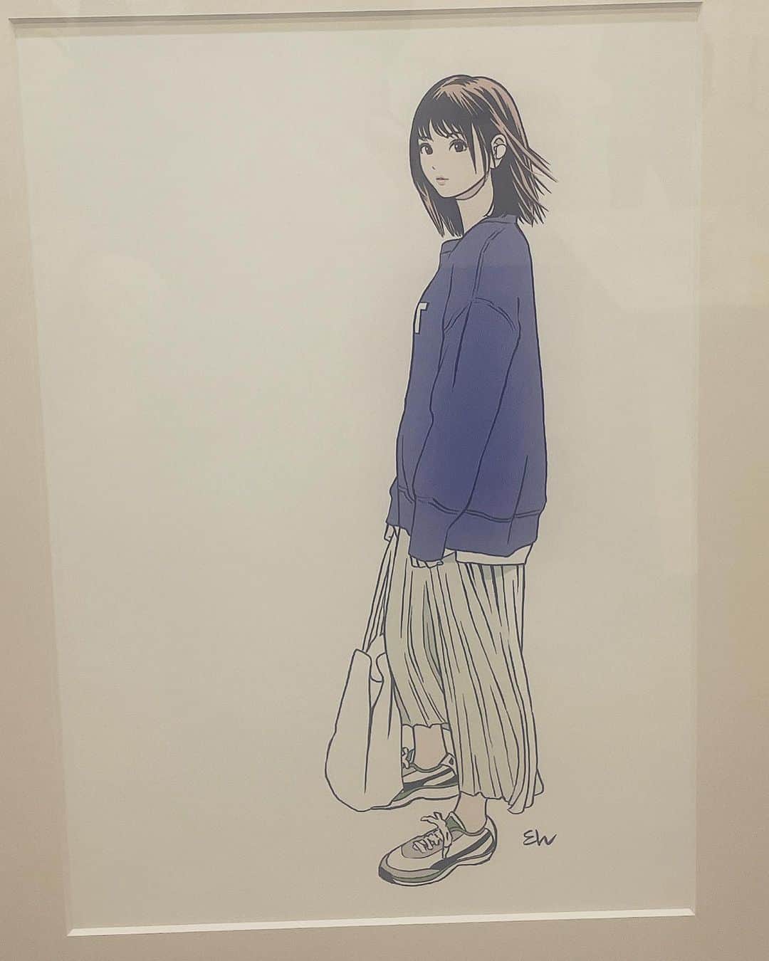 森本レオ子さんのインスタグラム写真 - (森本レオ子Instagram)「こういう彼女になりたかったけどさすがにもう諦めた。  #東京彼女展  #江口寿史」4月2日 15時21分 - leocodon