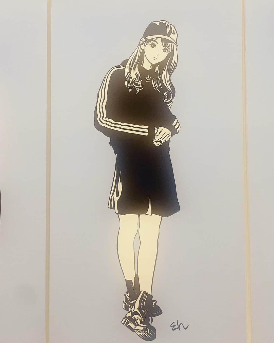 森本レオ子さんのインスタグラム写真 - (森本レオ子Instagram)「こういう彼女になりたかったけどさすがにもう諦めた。  #東京彼女展  #江口寿史」4月2日 15時21分 - leocodon