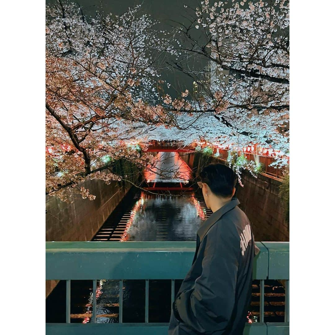 ダンソン・タンさんのインスタグラム写真 - (ダンソン・タンInstagram)「夜📸🌸 - #DT #tokyo  #nakameguro  #中目黑  #唐禹哲」4月2日 15時47分 - dt_0902