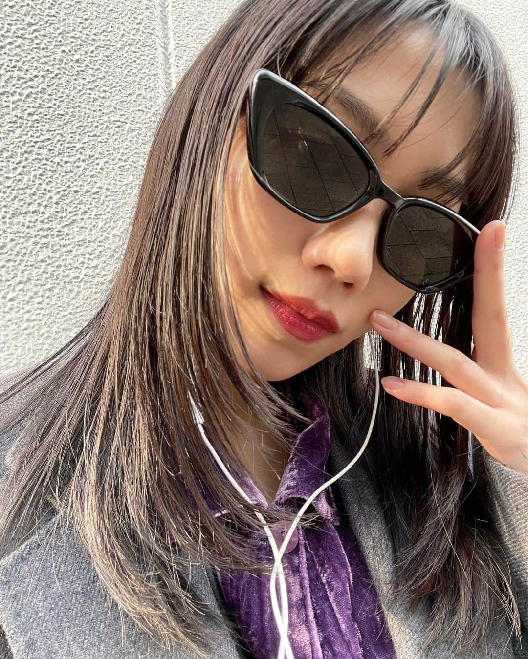 田野優花さんのインスタグラム写真 - (田野優花Instagram)「🍇🖤」4月2日 16時13分 - tanoyuka_official