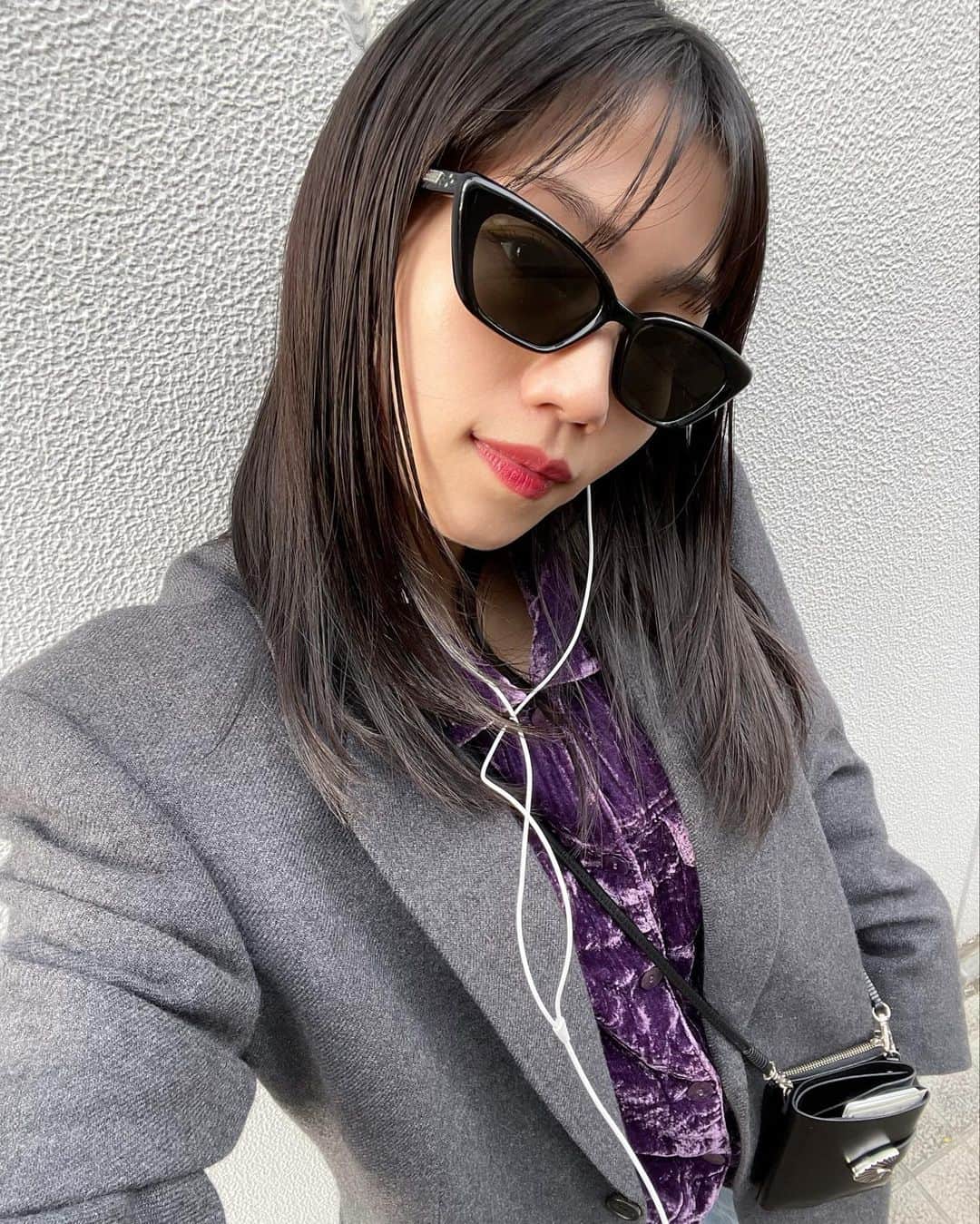 田野優花さんのインスタグラム写真 - (田野優花Instagram)「🍇🖤」4月2日 16時13分 - tanoyuka_official