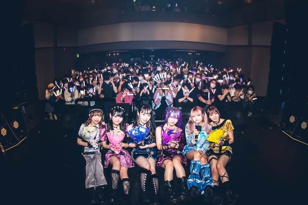 冬野あゐくのインスタグラム：「ズッfamやで~❕🌈JILLASTED 紫担当 紫夢あゐくでした💜ありがとうございました(〃>ω<〃)」