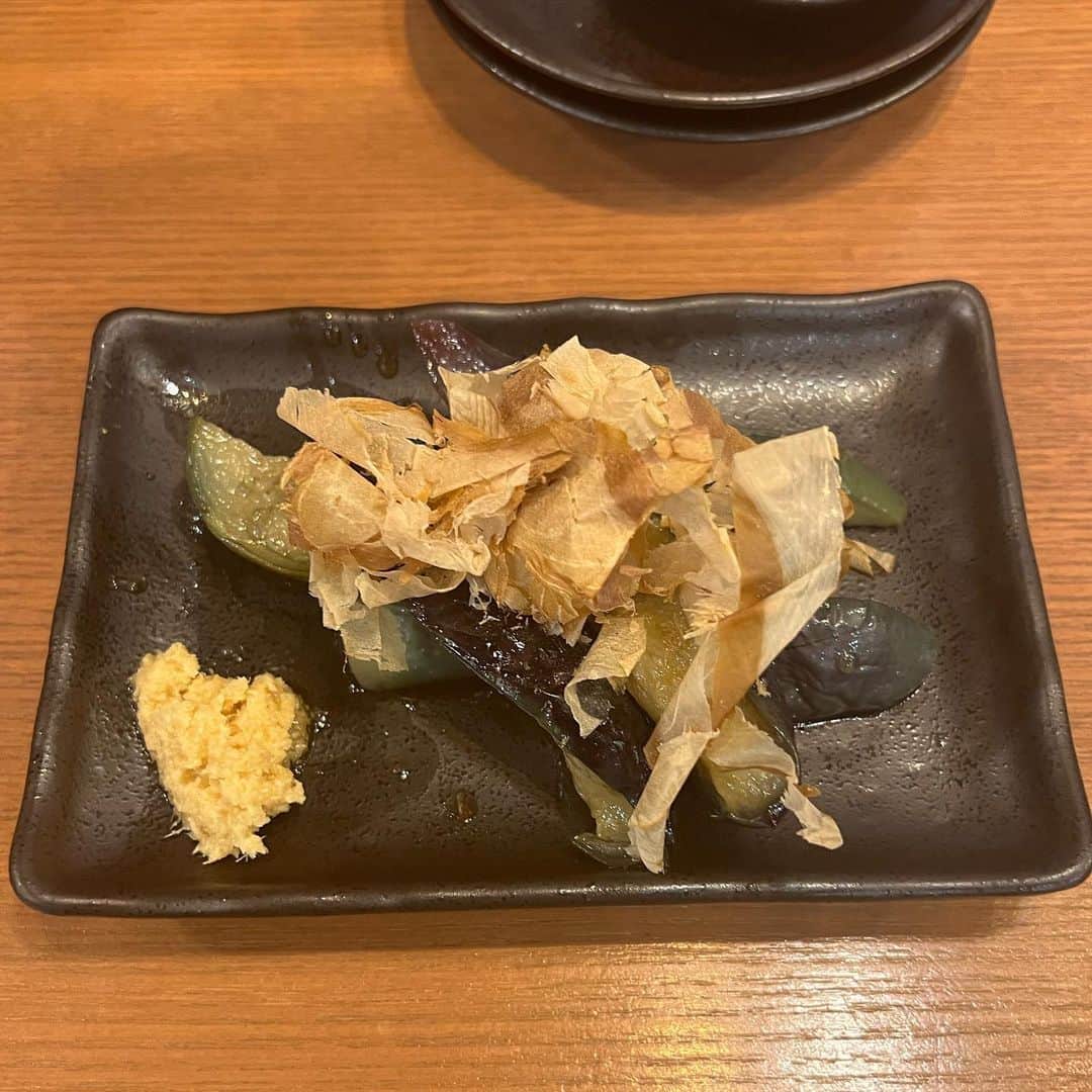 徳本夏恵（なちょす）さんのインスタグラム写真 - (徳本夏恵（なちょす）Instagram)「揚げ浸し茄子を愛している。」4月2日 20時21分 - nachos_kimono