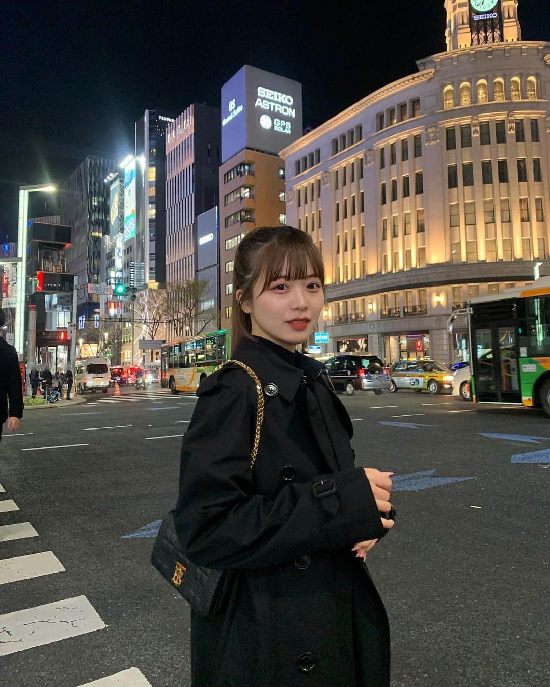 Kirariのインスタグラム：「去年の誕生日に買ったコート🐆転びません」