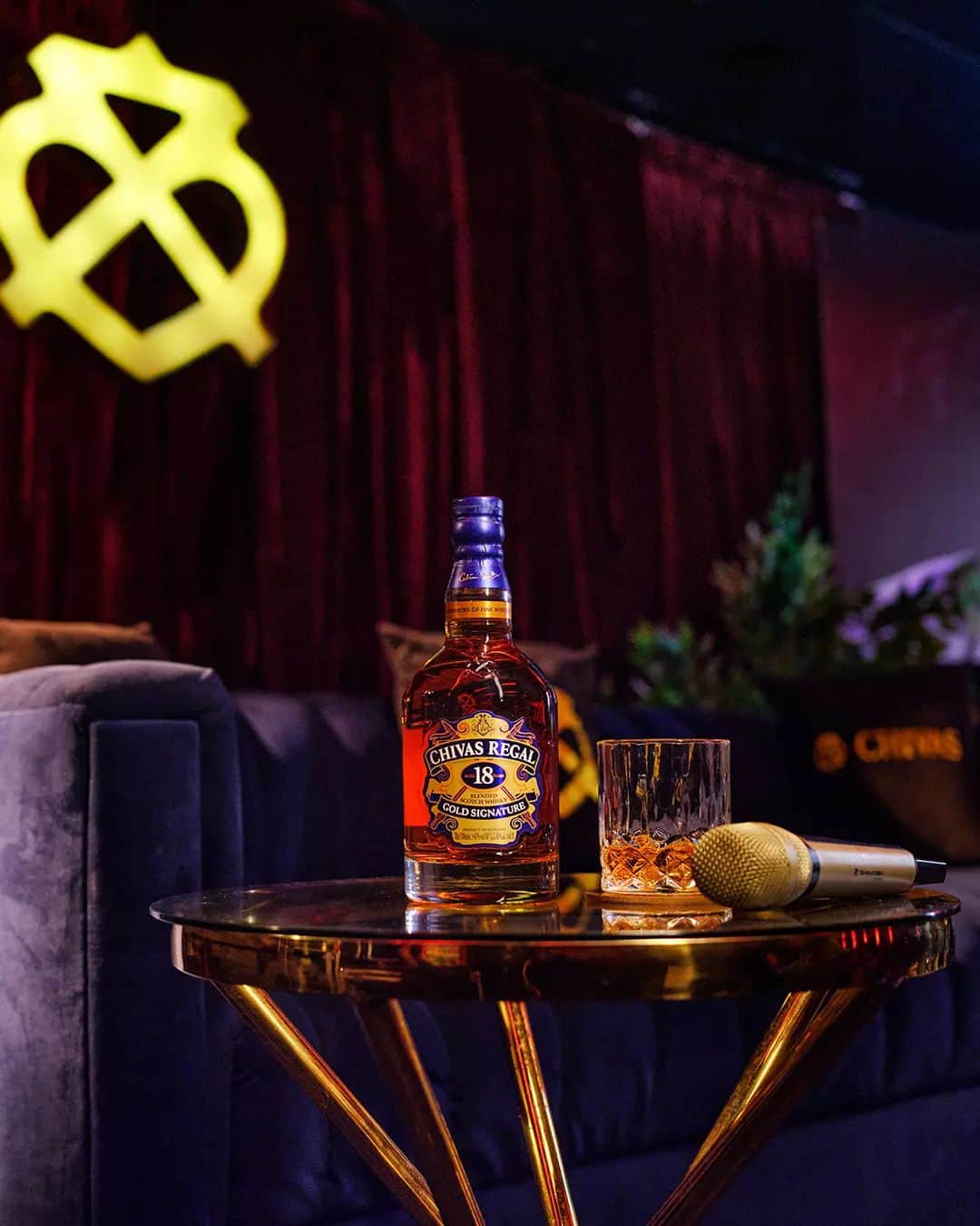 Chivas Regalのインスタグラム：「The best seat in the house is next to the Chivas 18.」