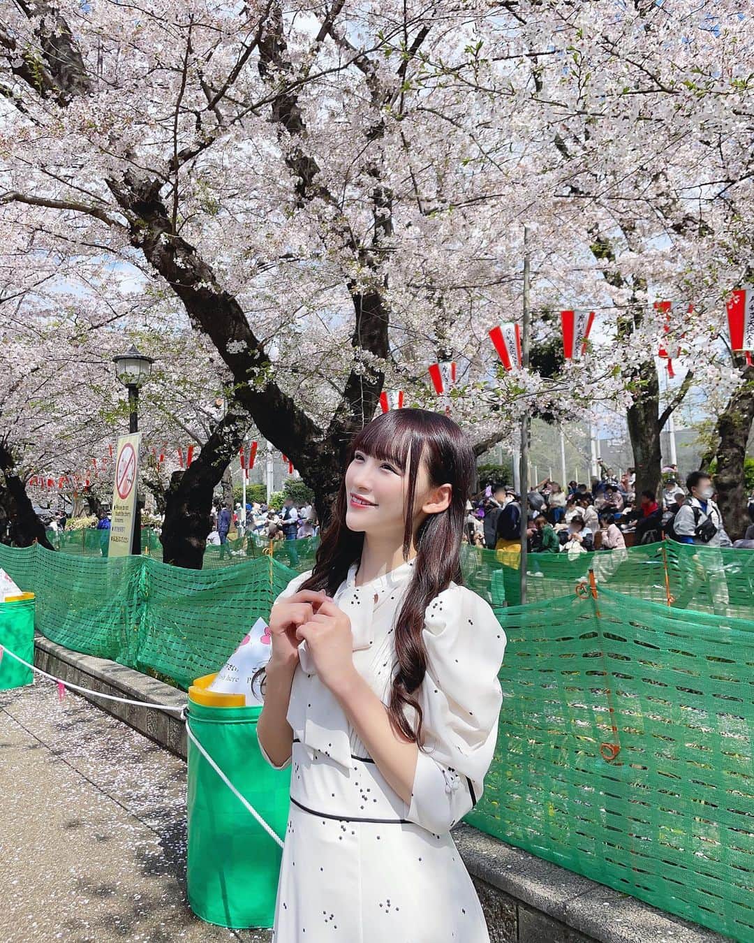 音嶋莉沙さんのインスタグラム写真 - (音嶋莉沙Instagram)「天気がいい日に桜見に行けました🌸」4月2日 21時34分 - otoshima_risa