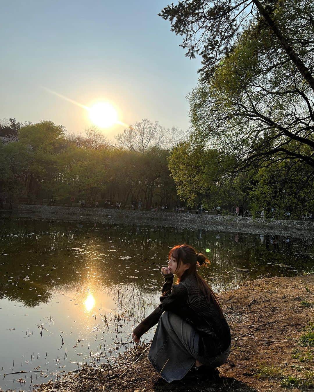 吉木千沙都（ちぃぽぽ）のインスタグラム：「좋은주말🫧」