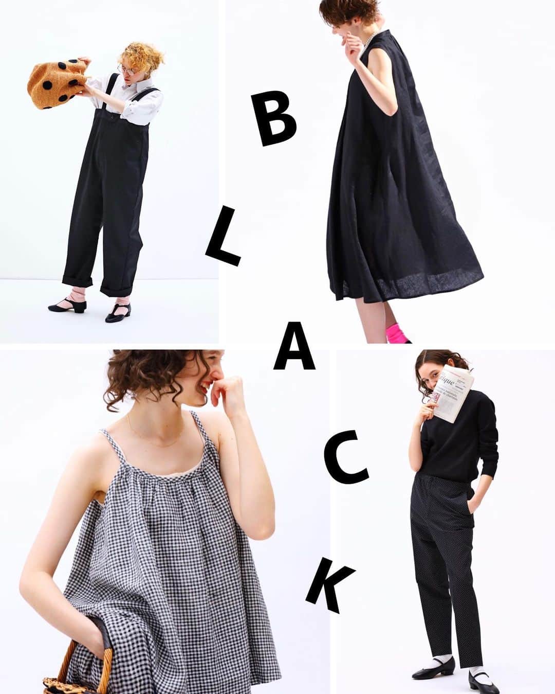 CLUÉLmagazineさんのインスタグラム写真 - (CLUÉLmagazineInstagram)「. LOVE BLACK🖤 春になっても、モノトーンが好き。 . 明るいビビッドやパステルカラーが気になり始める春の時期。でも私は、やっぱり黒と白が好き！実は、今の時期なら重くなりすぎず軽やかな印象で着こなせるから、春夏にこそトライしたいコーデなんです♡ クルーエル最新号から、今着たいモノトーンコーデをピックアップ📖🔍 . 2枚目 トップス　#mango パンツ　#cellardoor シューズ　#catworth . 3枚目 シャツ/パンツ/ソックス　#yarmo バッグ　#noro シューズ　#catworth . 4枚目 トップス/ストール　#soil パンツ　#hyke ネックレス　#mariha バッグ　#ebagos . 5枚目 ワンピース　#leminor  . from vol.88 ・・・・・・・・・・・・・・・・・・・・・・・・・・・  #cluel #クルーエル #cluelmagazine #クルーエル女子 #fashion #ootd #ファッション好き #ファッション雑誌 #おしゃれ #グッドガール #春コーデ #モノトーン #monotone #blackstyle #黒コーデ #モノトーンコーデ #ワンピース #オーバーオール #ボーイッシュ女子 #シンプルが好き  こちらのアカウントもフォローしてね！ @cluel_homme @navys_magazine」4月3日 17時00分 - cluelmagazine
