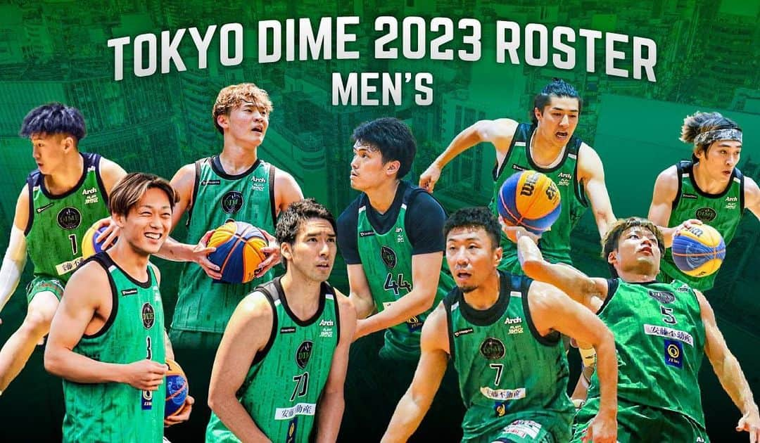 藤高宗一郎のインスタグラム：「. 今シーズンも宜しくお願いします🐊 毎年3x3に挑戦することを了承してくださる、バンビシャス奈良には感謝しかありません。 今は目の前のやるべきことを全力で🦌 #3x3 #東京ダイム #バンビシャス奈良」