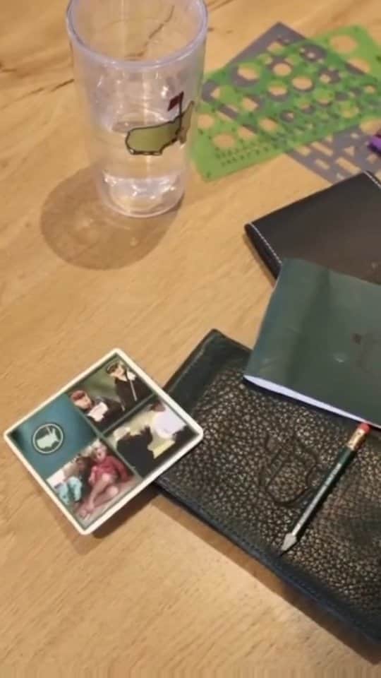 ジャスティン・ローズのインスタグラム：「Just arrived in Augusta… It’s finally @themasters week!!  So many people ask weekly about what’s in tour players yardage books, so I thought this was a good week sharing this… It’s probably the most detailed one of the year!!  #Team🌹#themasters」