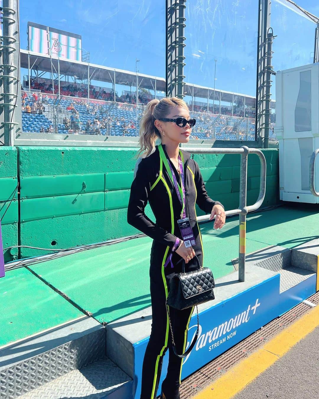 リリーマイマックのインスタグラム：「Shake n bake 🏁 thank you @patron for the best experience watching Formula 1 in Melbourne!」