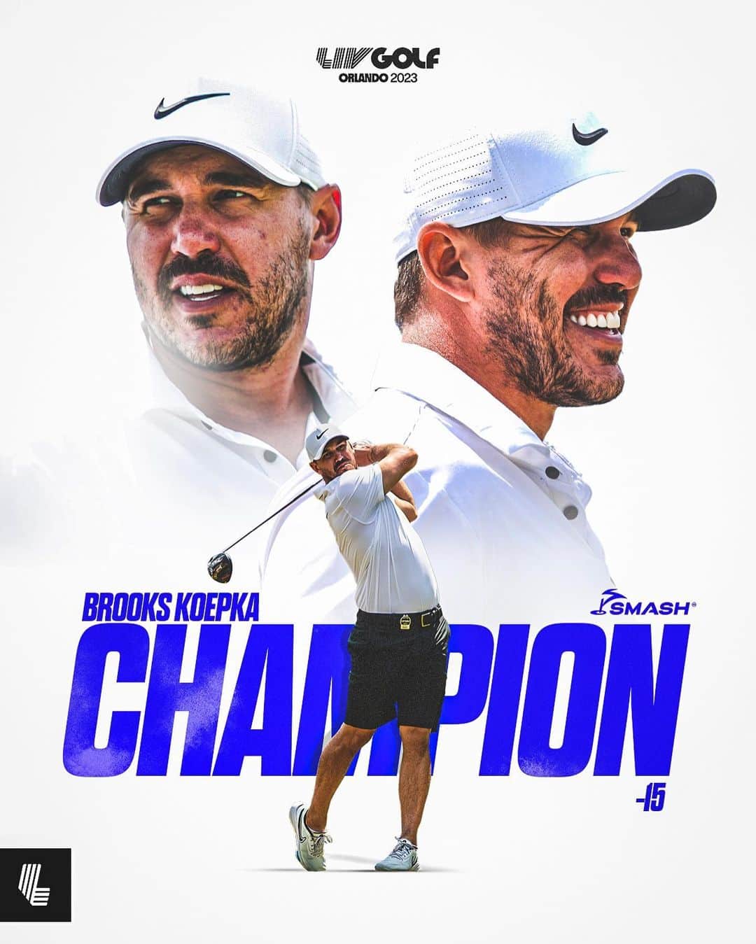 のインスタグラム：「History in Orlando 🏆🏆  #LIVGolf @smashgc」