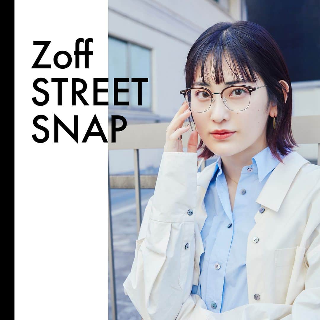 Zoff Officialさんのインスタグラム写真 - (Zoff OfficialInstagram)「【Zoff STREET SNAP @表参道】 オシャレなあの人が選ぶ、メガネ。 街のオシャレな人に、その日のコーデや気分に合わせてZoffのメガネを一つ選んでもらいました。  ZP231001_43C1 (ブラウン)　￥11,100 ※税込・セットレンズ代込み  「モードな黒スカートにおじメガネを合わせて、ほどよくカジュアルダウン」  model：タジタジ　@tajitaji_official  #Zoff #メガネ #ファッションスナップ #ウェリントン #伊達メガネ #ゾフ #表参道」4月3日 8時00分 - zoff_eyewear