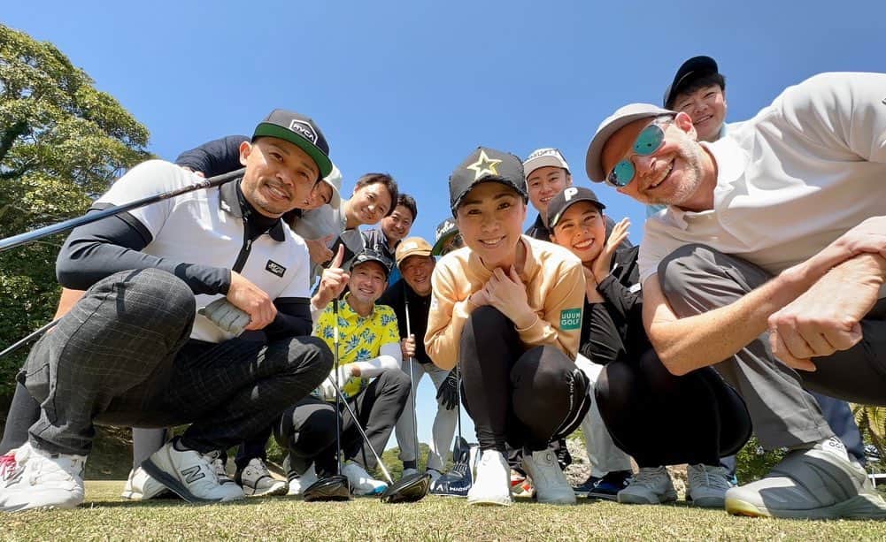 古閑美保のインスタグラム：「第8回みほちゃんかっぷ🏆 今回は勝浦という事で反省会&表彰式は御宿泊まりとなりまして、最後はpubでお開きとなりました🥺 8回目の優勝は、初の2回目、 @kenjiokahira  おめでとうございます㊗️」