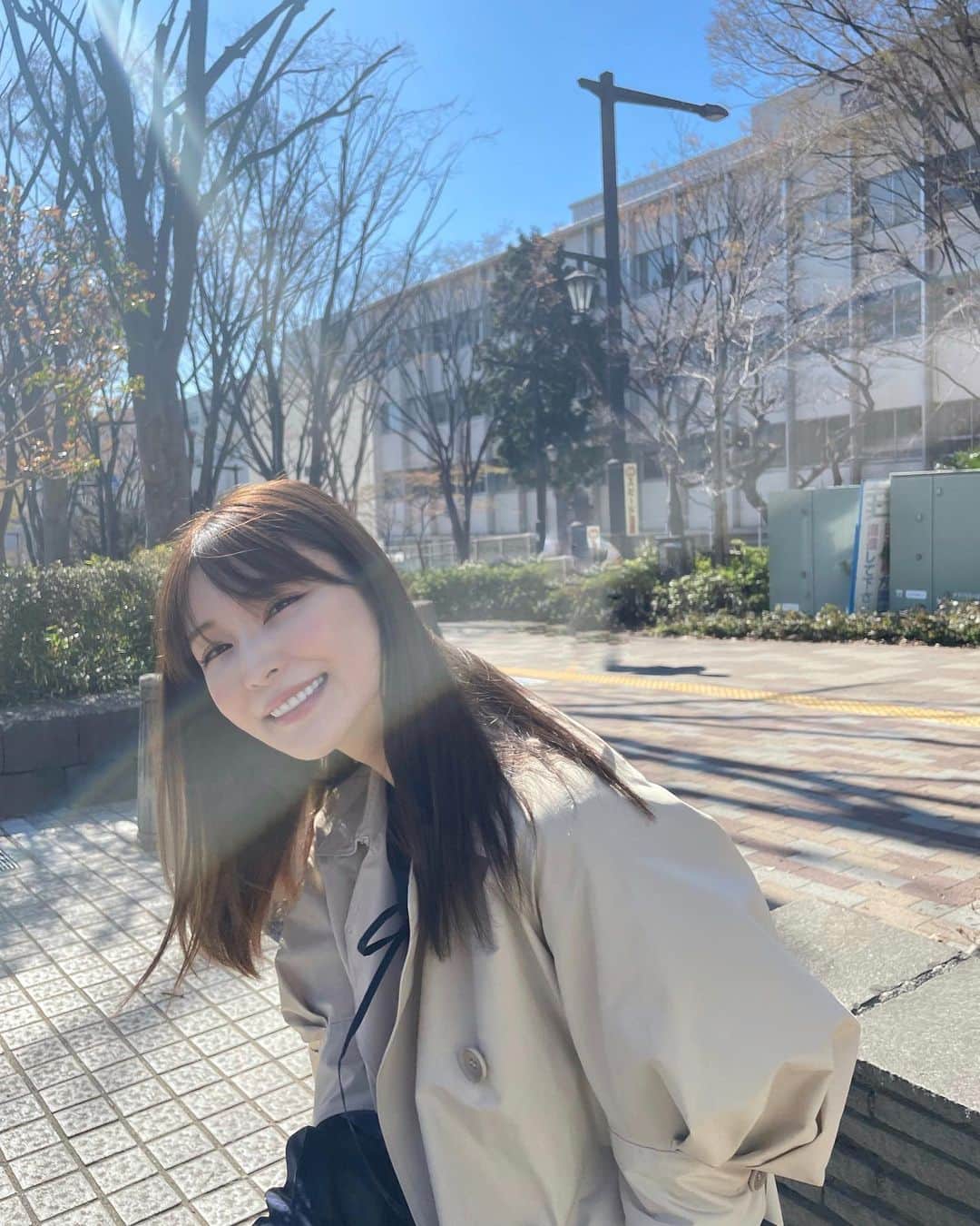 椎名美月さんのインスタグラム写真 - (椎名美月Instagram)「まだ桜が咲く前🌸 今日から新年度ですね。 気持ち新たに頑張ります！」4月3日 10時08分 - mizkiss