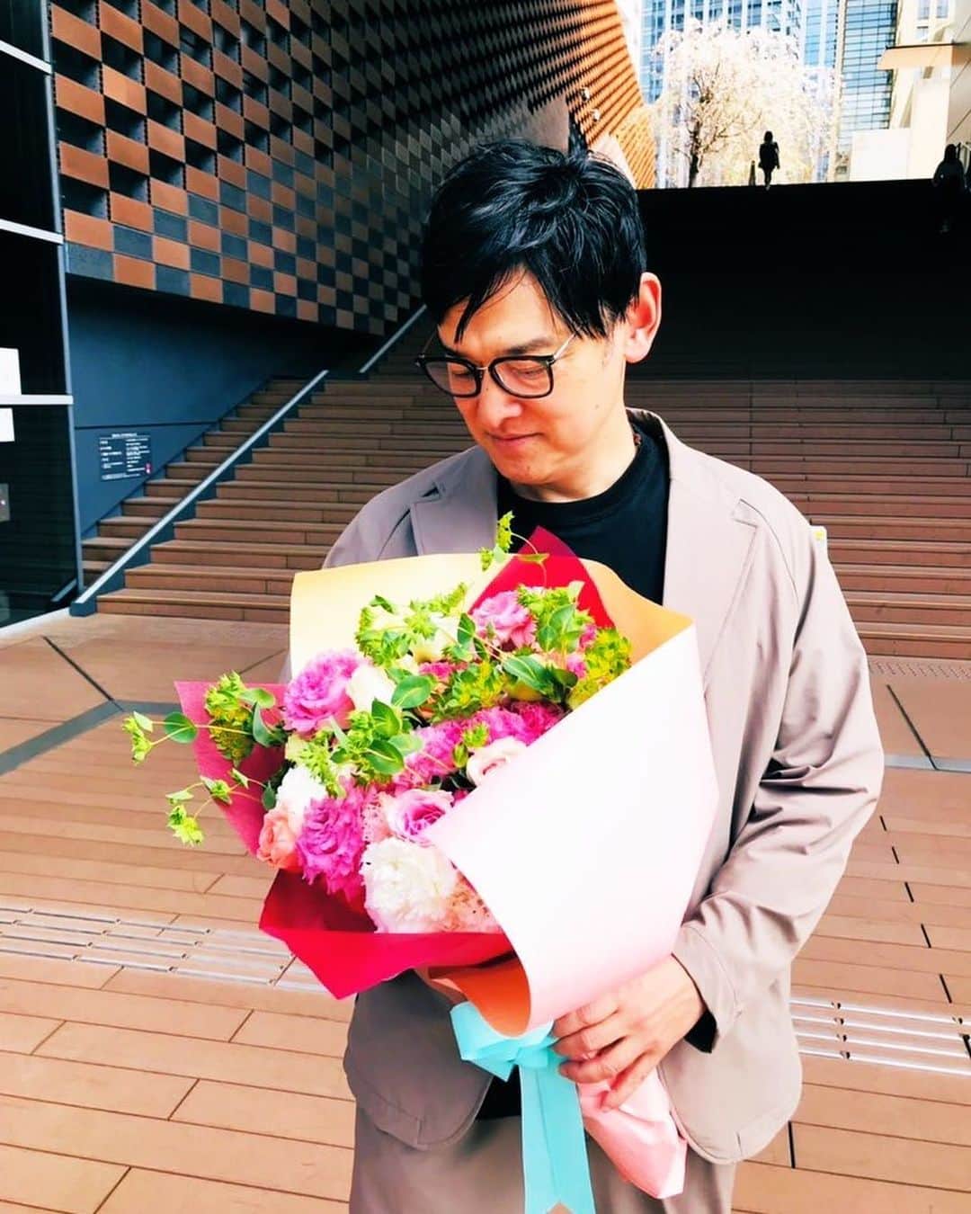 宮田麺児さんのインスタグラム写真 - (宮田麺児Instagram)「トルコ桔梗  誕生日プレゼントです」4月3日 11時41分 - miyatamenji