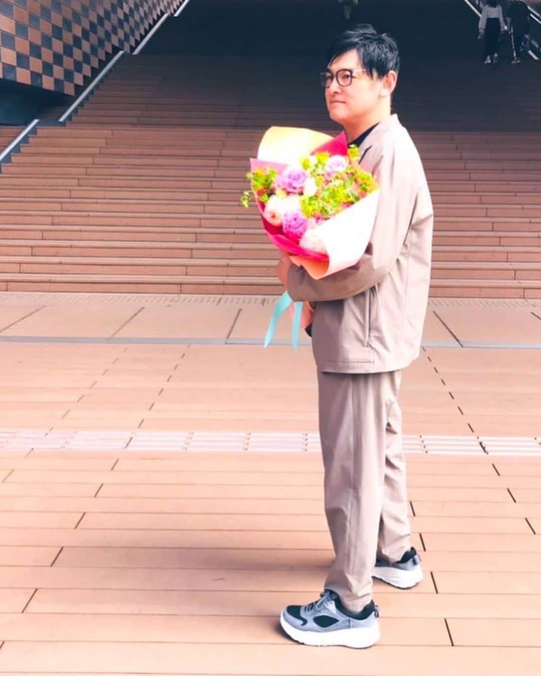 宮田麺児のインスタグラム：「トルコ桔梗  誕生日プレゼントです」