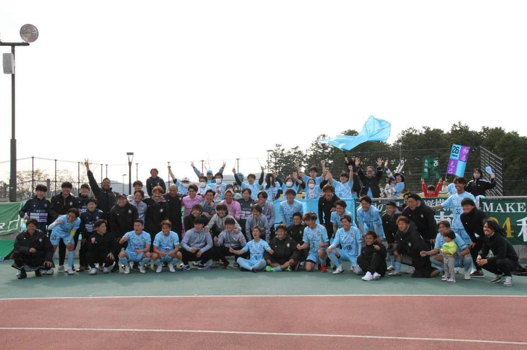 平尾壮のインスタグラム：「連勝！ ホーム初勝利！  また最高の雰囲気を作って僕らを助けて下さい！！  ボールボーイしてくれたアカデミーの皆さんもありがとう！」