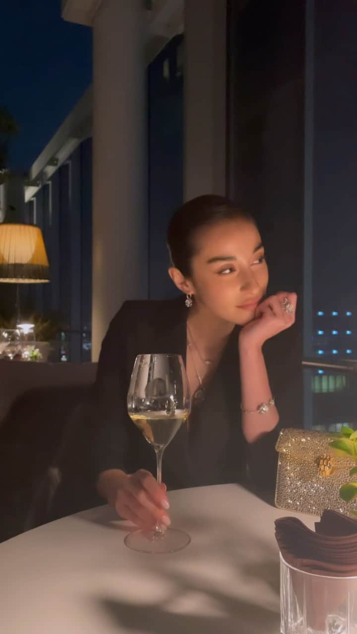 国木田彩良のインスタグラム：「As far as I could remember 💎  @bulgari  @bulgarihotels  #Bulgari  #BulgariHotels  #BulgariHotelTokyo」