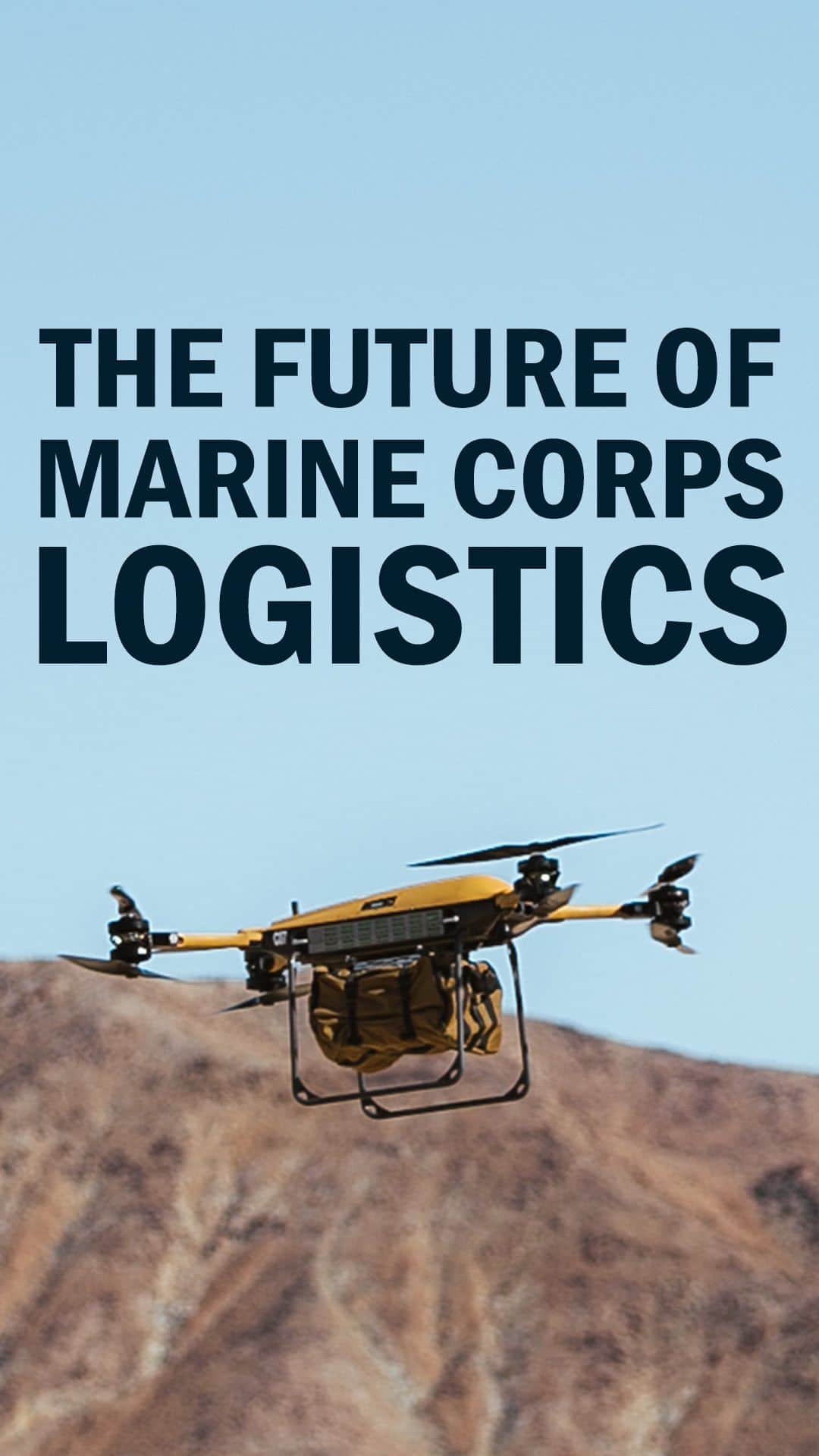 アメリカ海兵隊のインスタグラム：「We can expect to be contested by future adversaries on the battlefield, all the way to our industrial base - to sustain our forces on the front lines, we must modernize our logistics enterprise.  Watch the full video at the link in our bio.   (U.S. Marine Corps video by 1st Lt. Isaac Lamberth)  #USMC #ForceDesign2030 #USMCInnovation」