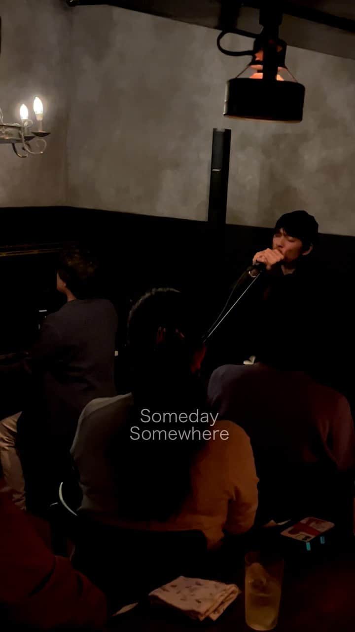 のインスタグラム：「someday somewhere feat luz at bar voices（恵比寿）」