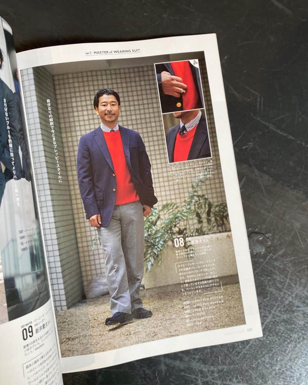 小塚源太さんのインスタグラム写真 - (小塚源太Instagram)「FINEBOYS + SUIT VOL.39 MASTER of WEARING SUIT企画で 勝負セットアップ姿を📸 #Jpressoriginals #ciota #mariha #coupronde #prada」4月3日 14時59分 - untlim